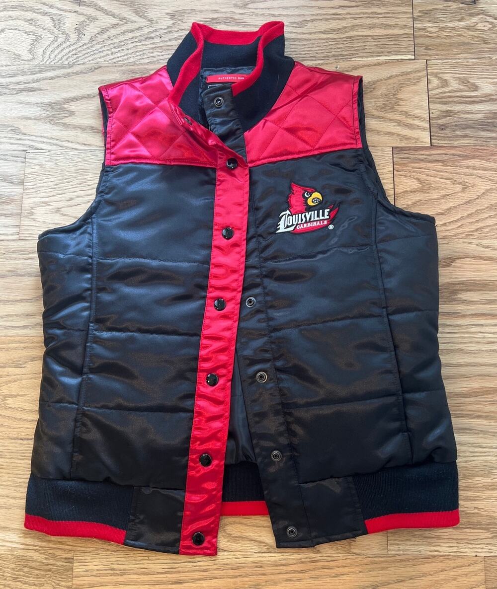 Vintage University of Louisville Puffer Vest